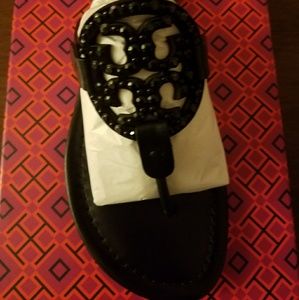 Tory Burch Embellished Miller Sandals